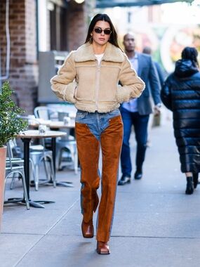 NWT Acne Studios Suede Denim Jean Trousers
